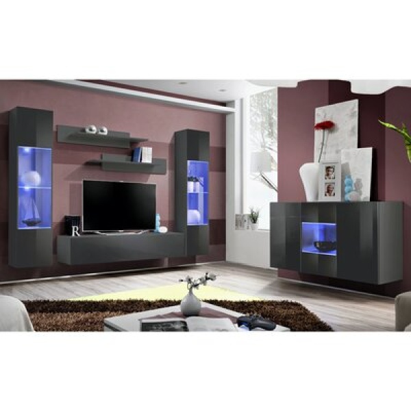 Achouhada Floating Entertainment Center for TVs up to 70"