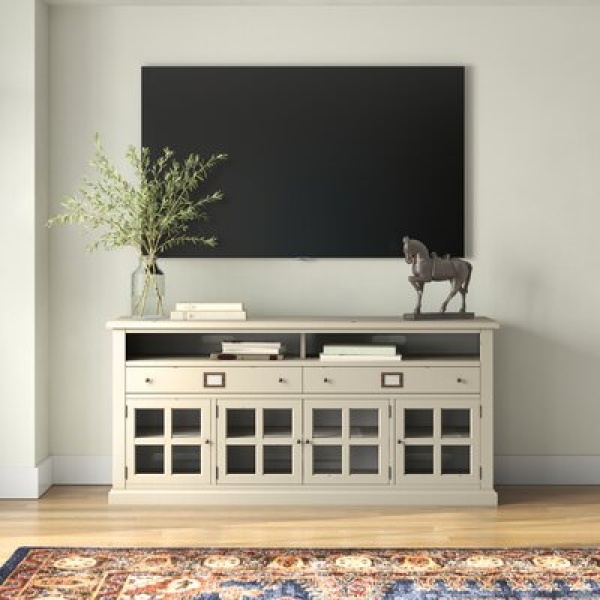 Cameron Solid Wood TV Stand for TVs up to 78"