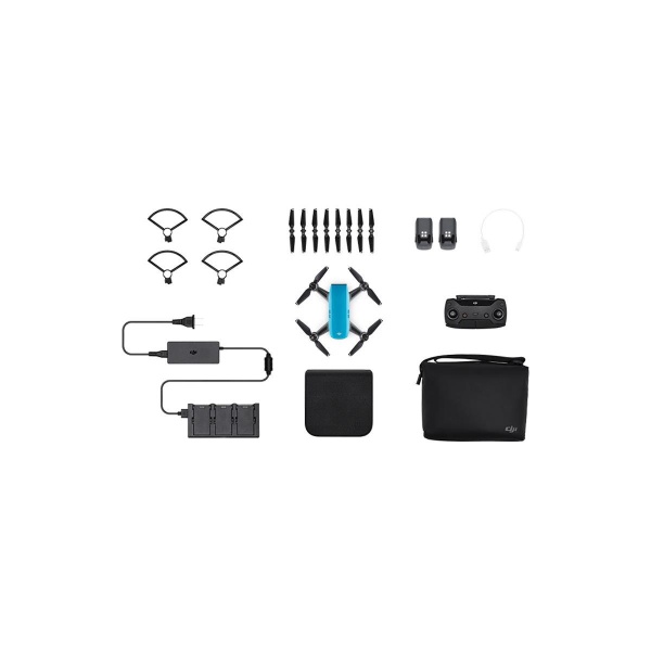 DJI Spark Mini Drone - Fly More Combo - Sky Blue