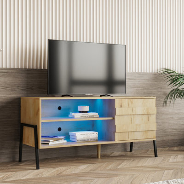 Deshunda Solid Wood TV Stand for TVs up to 55"