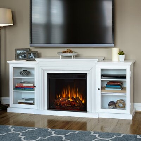 Frederick 72'' TV Stand with Fireplace