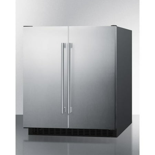 Summit Appliance Summit 29.5-inch 5.4 cu.ft. Convertible Undercounter Refrigerator with Freezer