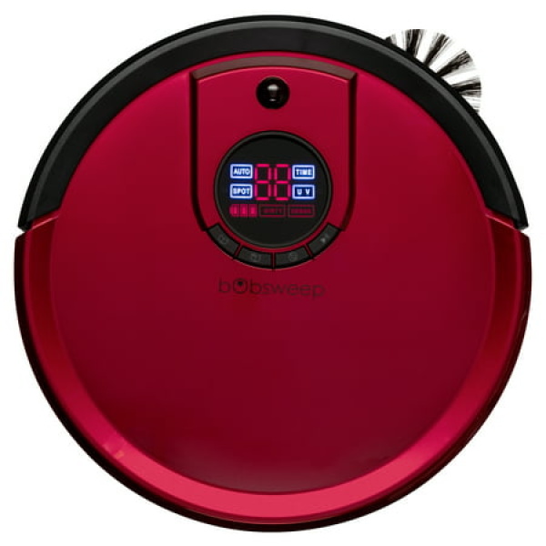 bObsweep Standard Robotic Vacuum Cleaner and Mop Rouge