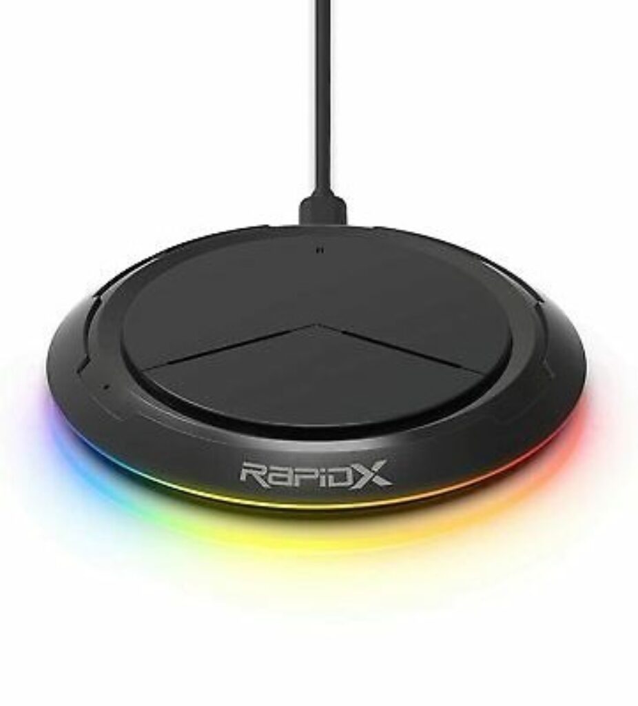 RapidX-Prismo-RGB-10W-Qi-Certified-Wireless-Charging-Pad