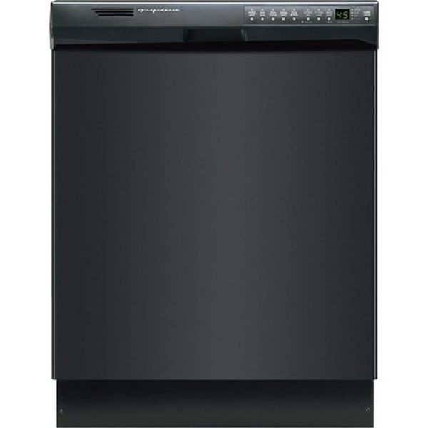 Frigidaire - 24 Built-In Dishwasher with Stainless-Steel Tub - Black