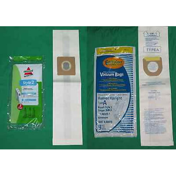 Genuine Bissell Style 2 SUB-3 Vac Bags or After MicroLined Allergen Vacuum Type [2 Genuine BS2 Bag]