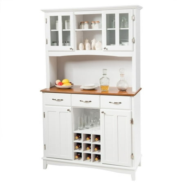 Giantex Kitchen Hutch Storage Cabinet Sideboard Buffet Cupboard for Dining Room Restaurant