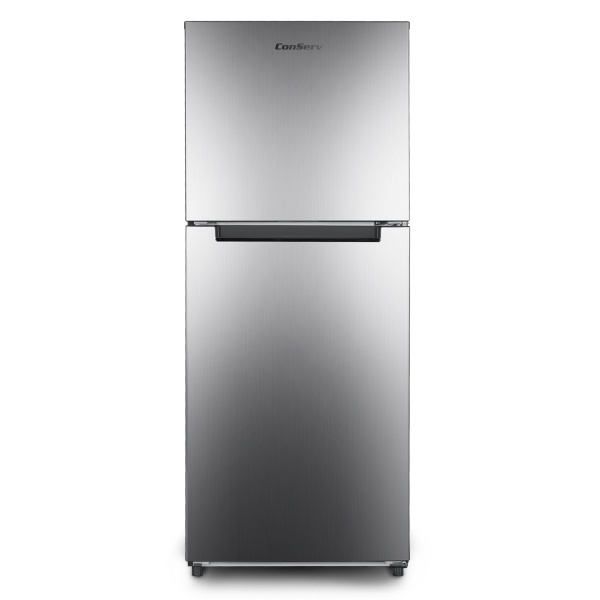 MDRF1010ESE Conserv 10 cu.ft Stainless Top Freezer Refrigerator Frost Free with Reversible Door