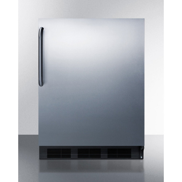 32.38 x 23.63 x 23.5 in. ADA Compliant Freestanding Refrigerator-Freezer, Black