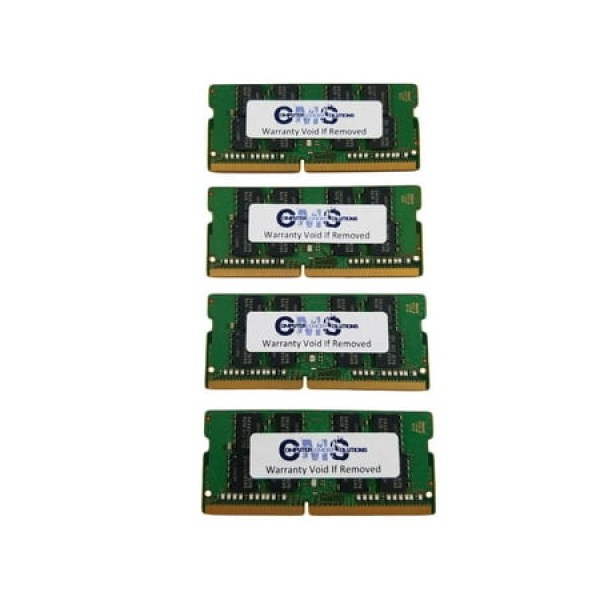 CMS 128GB (4X32GB) DDR4 25600 3200MHz Non ECC SODIMM Memory Ram Upgrade Compatible with Dell/Alienware® Precision Mobile Workstation 5560 7550 7750 - D118