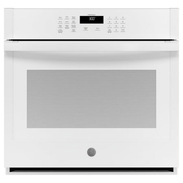 GE JTS3000DNWW 30 inch White Single Electric Wall Oven