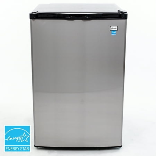 Avanti 4.5 cu. ft. Compact Refrigerator Mini-Fridge in Stainless Steel (RMX45B3S)