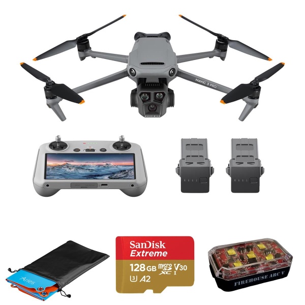 DJI Mavic 3 Pro Drone Fly More Combo with RC, Accessories Kit