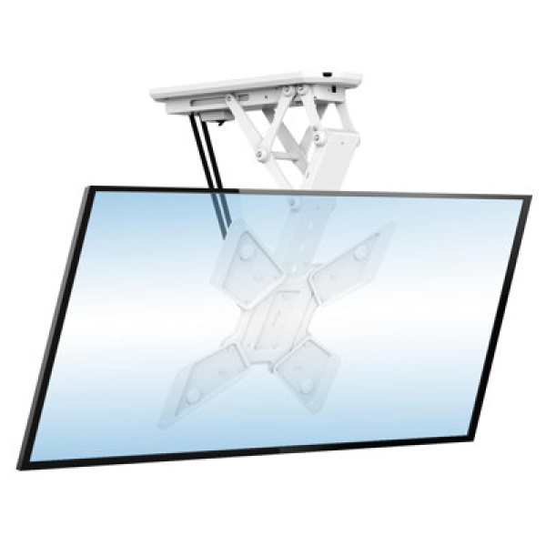 Mount-it White Motorized Ceiling Mount Holds up to 66 lbs