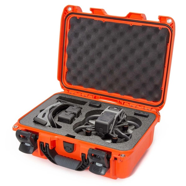 Nanuk 915 Waterproof Hard Case w/Foam for DJI Avata Pro-View Combo, Orange