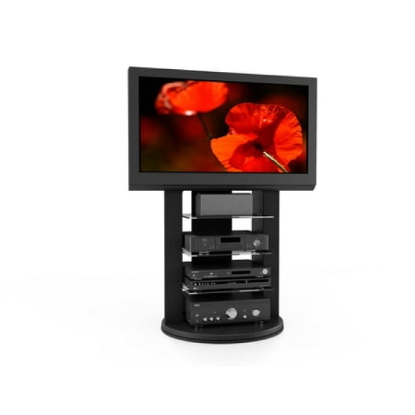 Zurich Midnight Black TV Mount with Swivel Base for 37 - 52 TVs