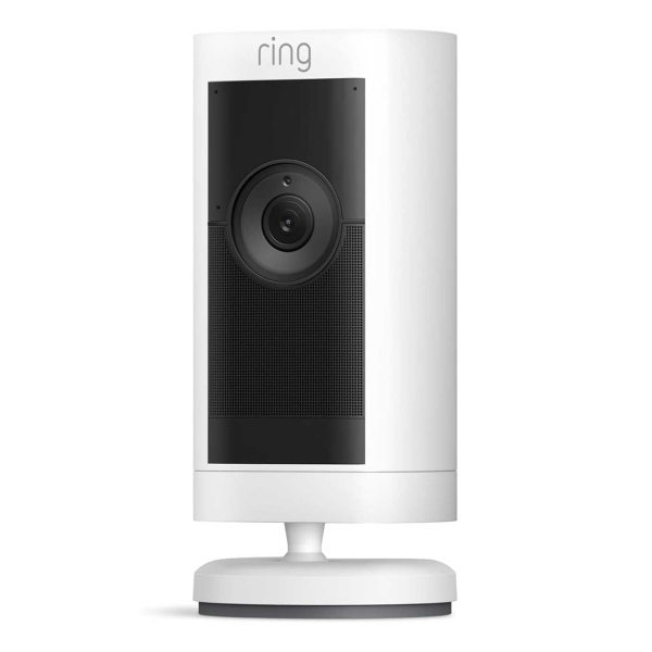 Ring Stick Up Cam Pro Battery Security Camera in White (2023)