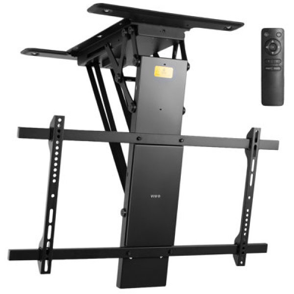 VIVO Motorized Flip Down Ceiling TV Mount for 40" to 85" Screens