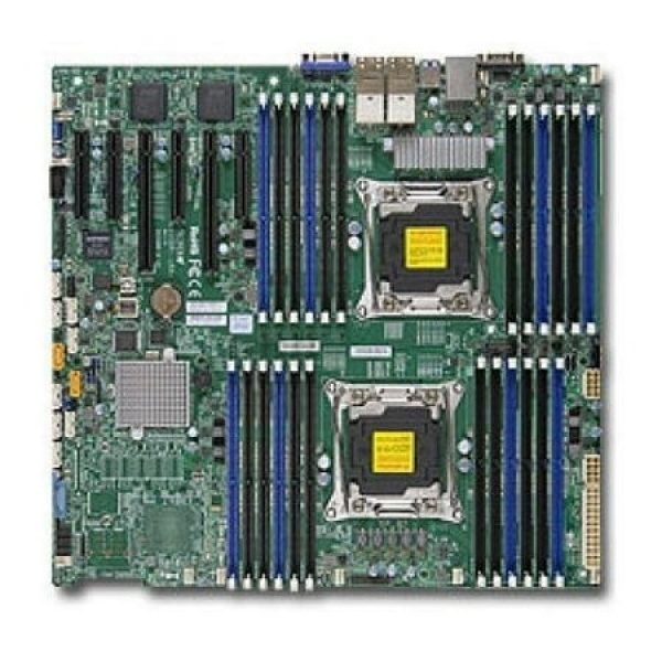 Supermicro X10DRI-LN4+ Dual Lga2011 /intel C612/ Ddr4/ Sata3&usb3.0/ V&4gbe/ Enhanced Eatx Server Motherboard (MBD-X10DRI-LN4 )