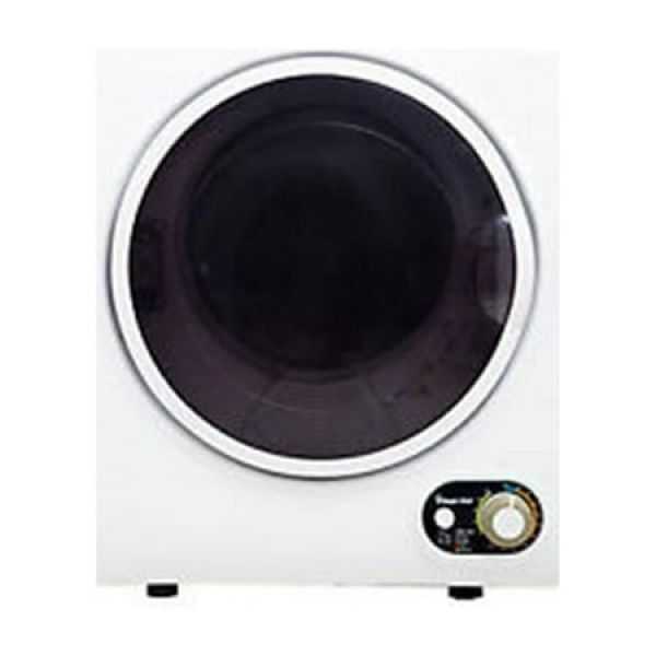 Compact 1.5 Cubic ft Electric Dryer White