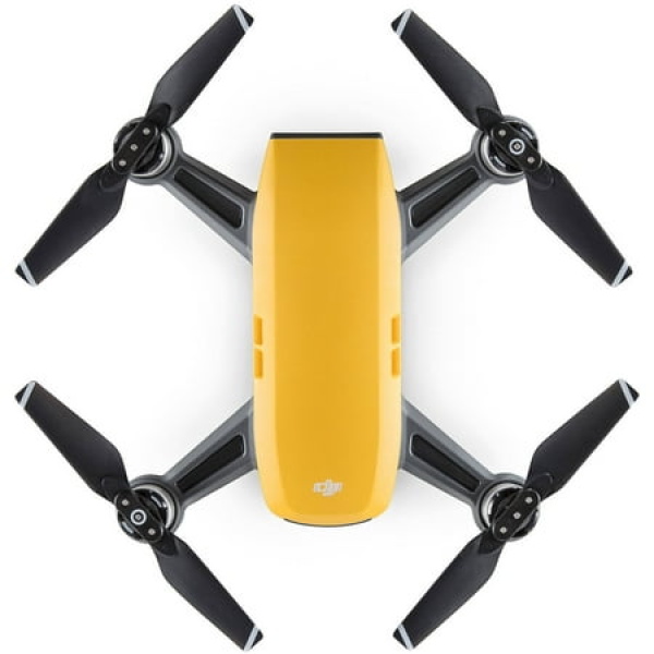 DJI Spark Drone in Sunrise Yellow