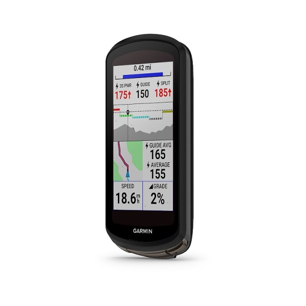 Garmin Edge® 1040 Solar Touchscreen Cycling Computer, Black