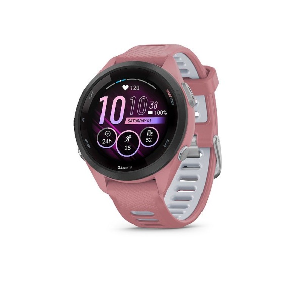 Garmin Forerunner 265S Running Smartwatch, Pink