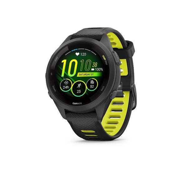 Garmin Forerunner 265S Running Smartwatch, Yellow