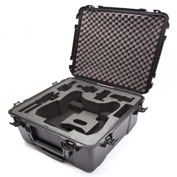 Nanuk 970 Wheeled Waterproof Hard Case w/Foam Insert for Matrice 350 RTK, Black