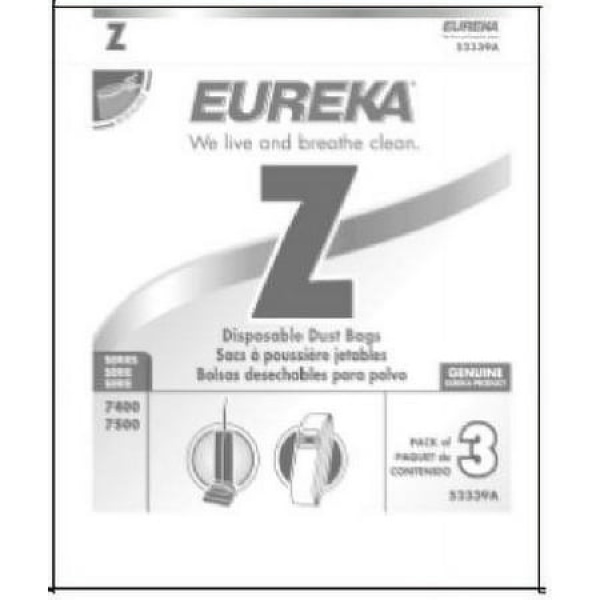 Cleaner Vacuum Bags 150 Pack Genuine Compatible with Eureka Style Z