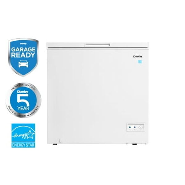 Danby DCF070A5WDB 7.0 cu. ft. Square Model Chest Freezer