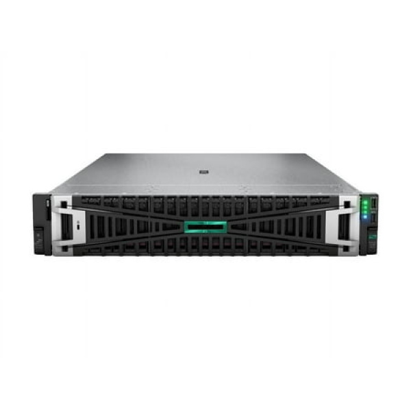 HPE ProLiant DL380 G11 2U Rack Server - 1x Intel Xeon Gold (6430 2.10 GHz) - 64 GB RAM - Intel C741 Chip - 10 Gigabit Ethernet 25 Gigabit Ethernet - 8x SFF Bay(s) - 1x 1000 W P58417-B21
