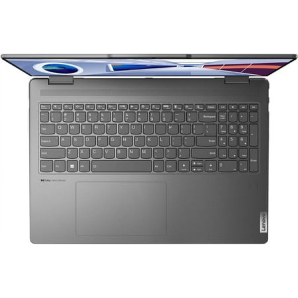 Lenovo Yoga 7i 16 Laptop 1920 x 1200 (WUXGA) 2-in-1 Design Touch Intel Core i5-1335U 8GB RAM 512GB SSD Intel Iris Xe Graphics Fingerprint WiFi 6E Backlit KB Win11 Storm Grey W/GaLiMu