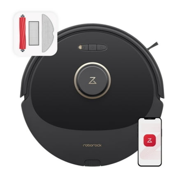 Roborock Q8 Max Robot Vacuum and Mop with Obstacle Avoidance LiDAR Navigation 5500Pa Suction Power and App Control