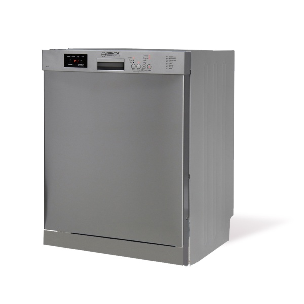 SB 82 (Silver) Equator-Europe 24in. Built in 14 place Dishwasher with 8 Wash Programs Energy Star