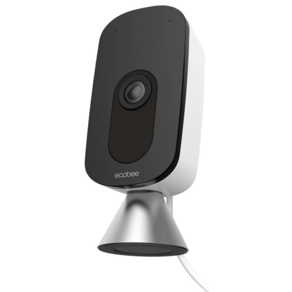 ecobee SmartCamera Indoor Security Camera With Alexa Built-In Black