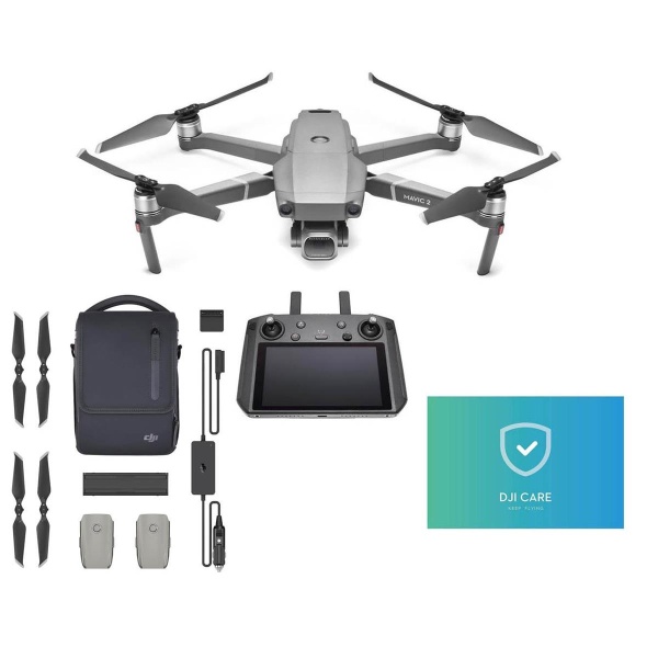 DJI Mavic 2 Pro Drone with Smart Controller, Fly More Kit and Care Refresh