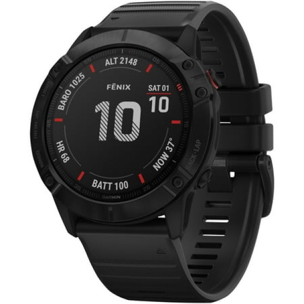 Garmin fēnix® 6X Pro - Black with Black Band