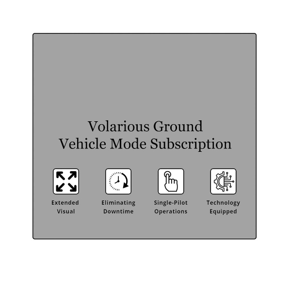 Volarious Ground Vehicle Mode Subscription for V-Line Pro M30