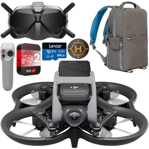 DJI Avata Explorer Combo with Goggles Integra and Motion Controller 2 + 64GB Bundle