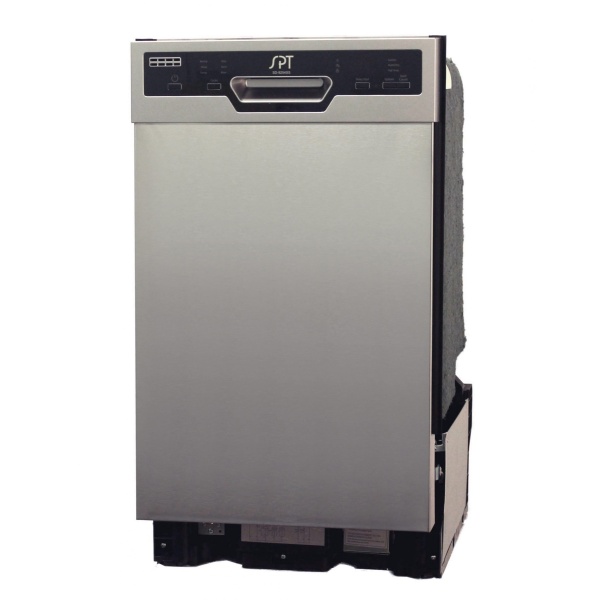 Energy Star 18 in. Built-In Dishwasher with Heated Drying & Stainless