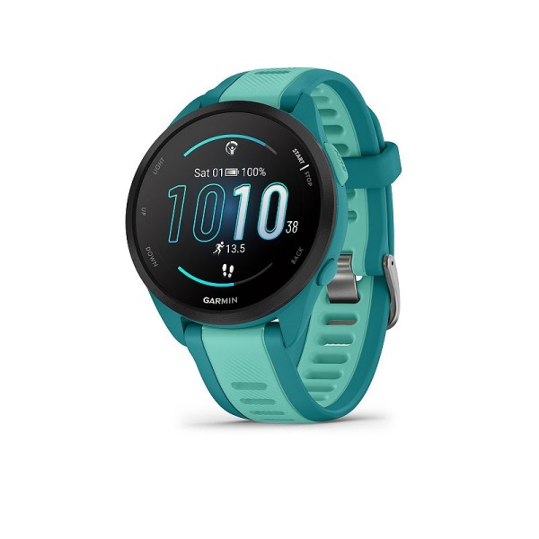 Garmin Forerunner 165 Music Smart Watch, Blue