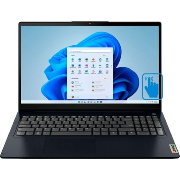 Lenovo IdeaPad 3i 15.6 Touchscreen IPS FHD Abyss Blue Laptop (Intel i5-1155G7 8GB RAM 512GB PCIe SSD Intel Iris Xe WiFi 6 Bluetooth 5.2 SD Reader Webcam Win 11 Pro)