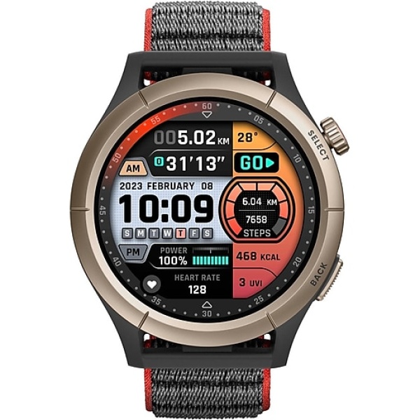 Amazfit Cheetah Pro Smart Watch, Black (W2292TY1N)