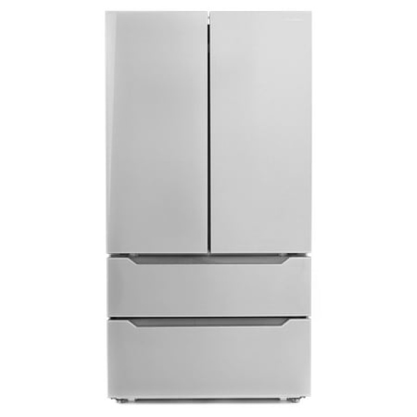 Cosmo COS-FDR225RHSS 36 in. 22.5 cu. ft. Counter Depth French Door Refrigerator