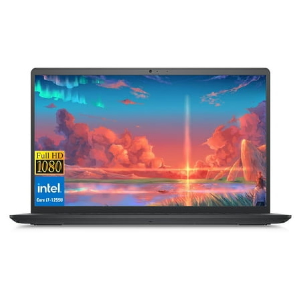 Dell Inspiron 15 Laptop 15.6 FHD Display Intel Core i7-1255U 10 core up to 4.7GHz 32GB RAM 1TB SSD Intel Iris Xe Graphics SD Card Reader Wi-Fi 6 Bluetooth Windows 11 Home Carbon Black