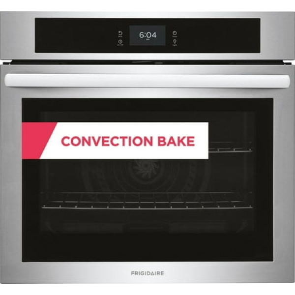 Frigidaire FCWS3027AS 30 inch Stainless Single Electric Wall Oven