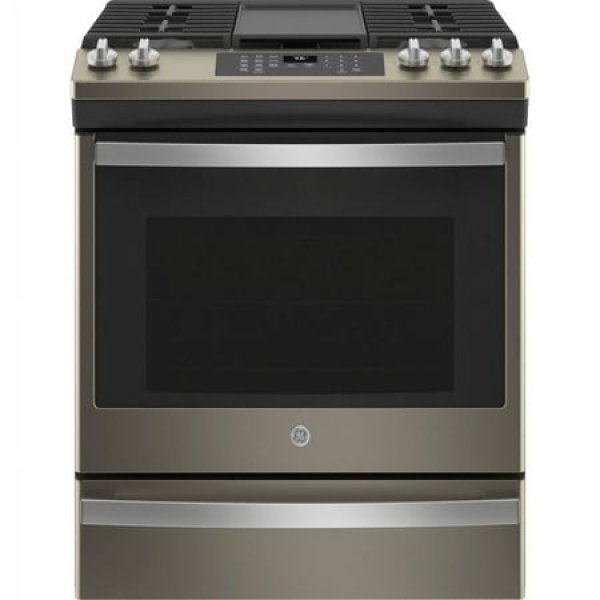 GE APPLIANCES JGS760EPES SLIDE IN GAS RANGE Stainless Steel