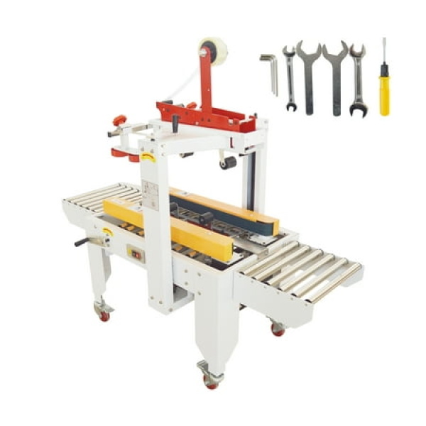 INTSUPERMAI Automatic Carton Box Sealer Machine Left Right Driving Tape Sealing