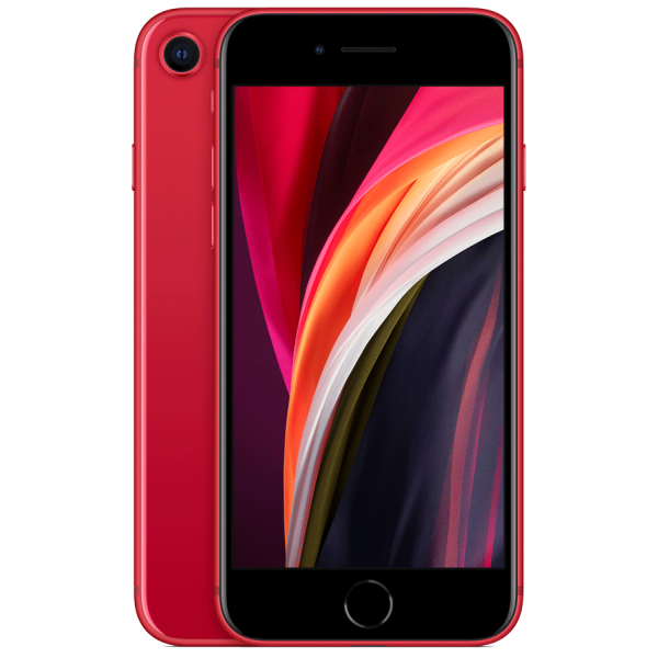 Apple PAB100128 64GB GSM & CDMA Fully Unlocked Phone for iPhone SE with 2020 - Red